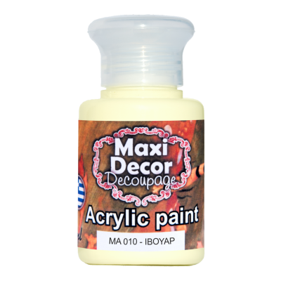 Ακρυλικό Χρώμα 60ml Maxi Decor ΙΒΟΥΑΡ ΜΑ010_MA010060